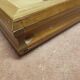 Jeu d'échecs en bois noble vintage 