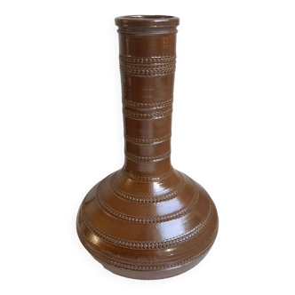 Vase en céramique / poterie années 70