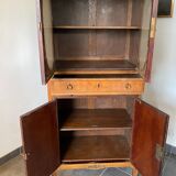 Veneer reading cabinet