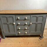 Solid wood sideboard