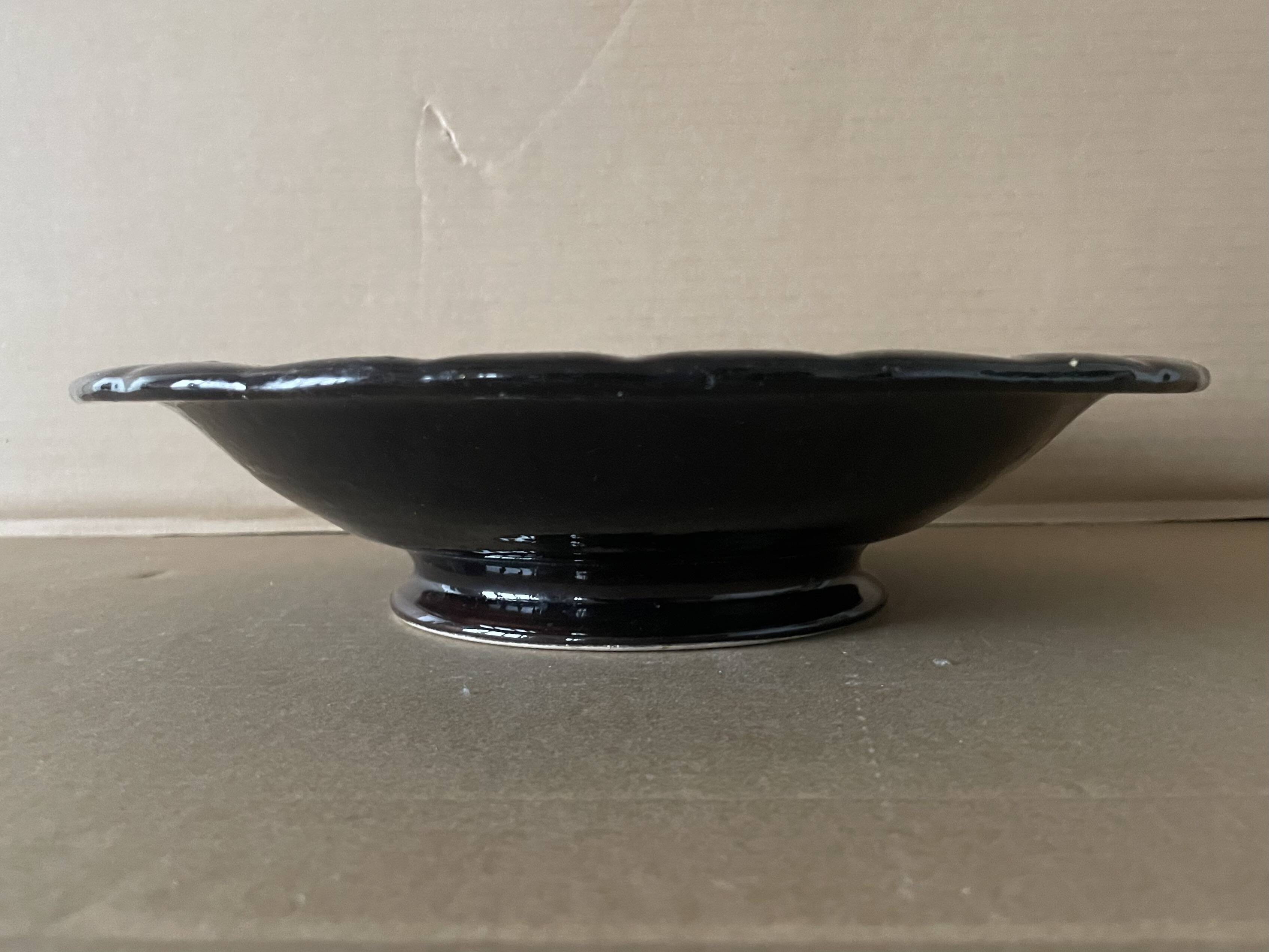 Antique ceramic dish