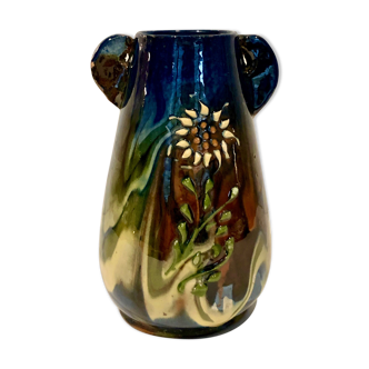 Vase en grès art nouveau 1900