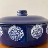 Enamelled ceramic trinket bowl
