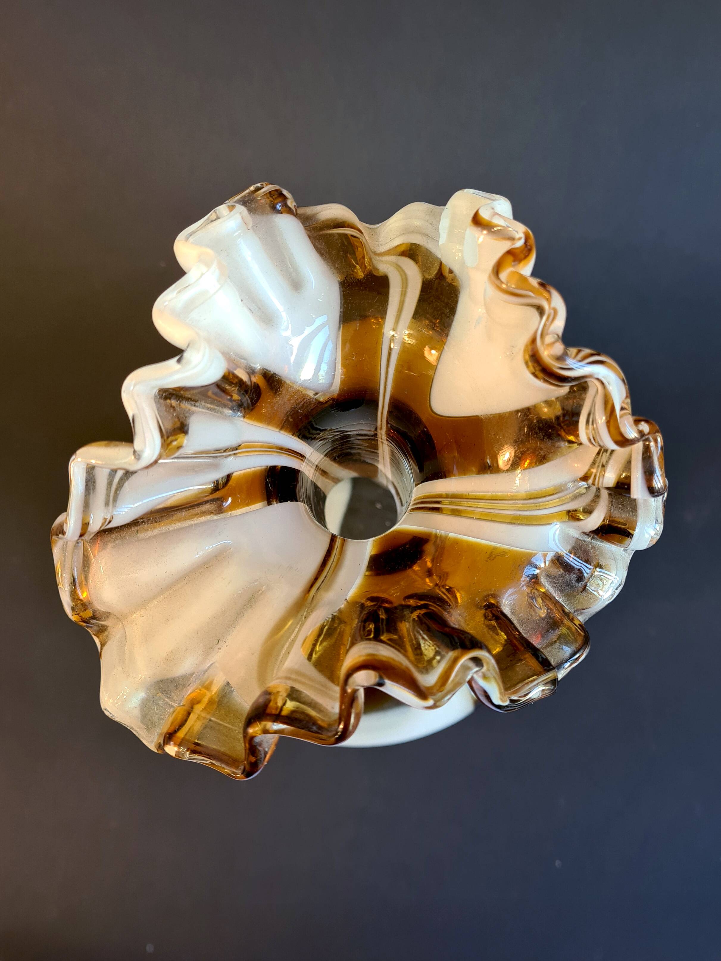 Vintage Two-Tone Murano Vase