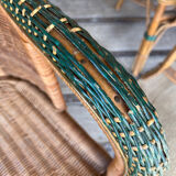 Bamboo and rattan lounge