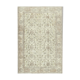 Handmade distressed oriental beige rug 202 cm x 296 cm