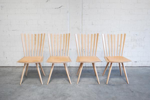 Lot de 4 chaises de salon mikado par Foersom & Hiort-Lorenzen pour Fredericia, 1999