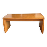 Authentic 1960s pine mountain coffee table.
