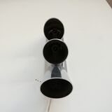 Italian mid-century three tube directional wall light