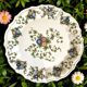 Plat Capodimonte signé