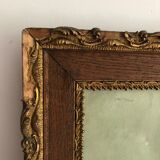 Oil on canvas ancient flowers