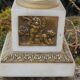 Antique French Marble Bronze Cherub Lamp - Napoleon III Style