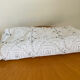 White vintage crochet bedspread
