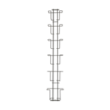 Postcards display, photos