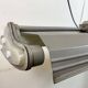 Grey Industrial Hanging Tube Light from Polam Gdansk, 1970s