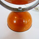 Lampe de bureau eyeball orange globe orientable. Année 60 70