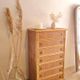 Dal Vera rattan chest of drawers, Italy circa 1970