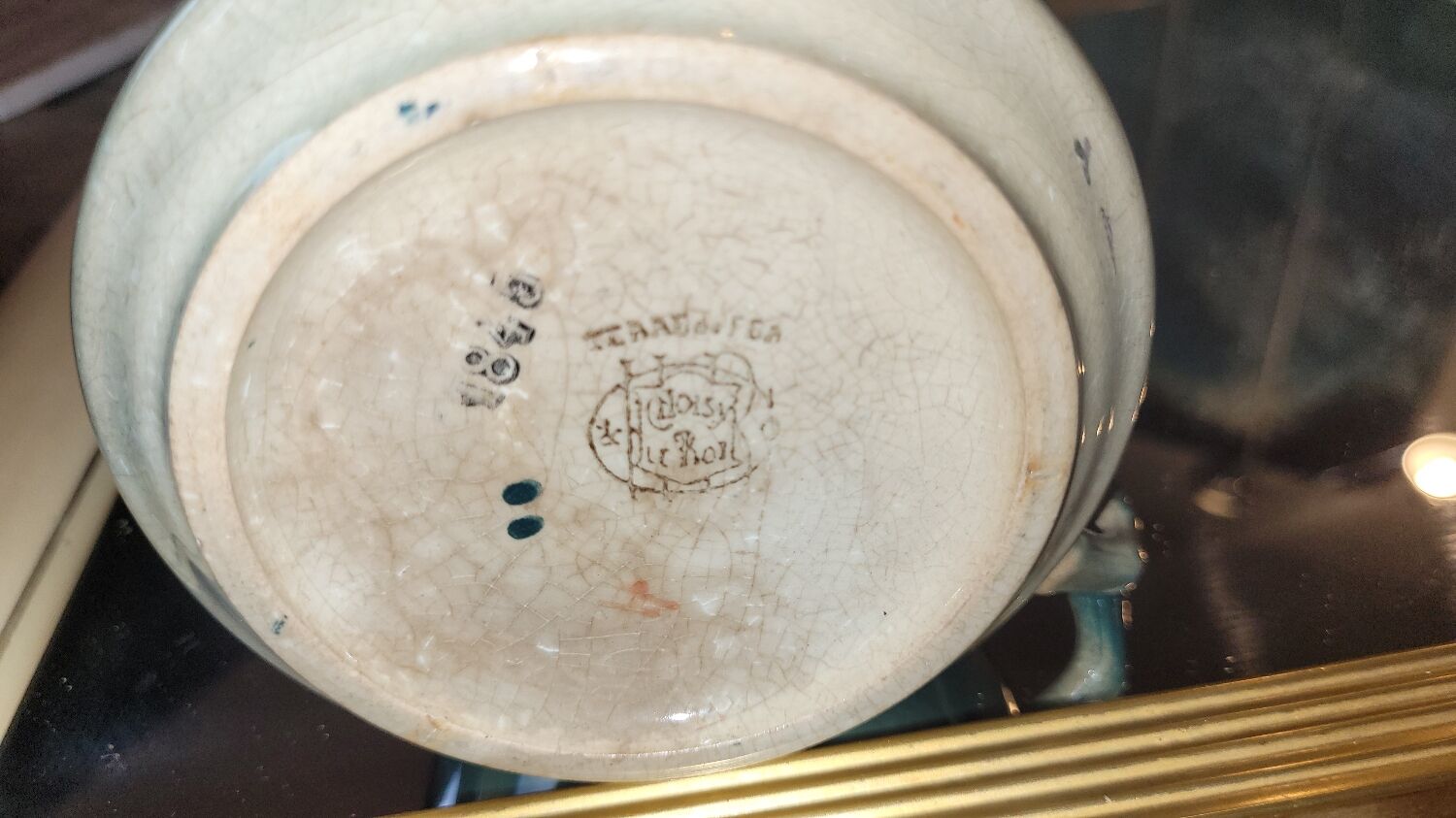 Ceramic cup early twentieth century