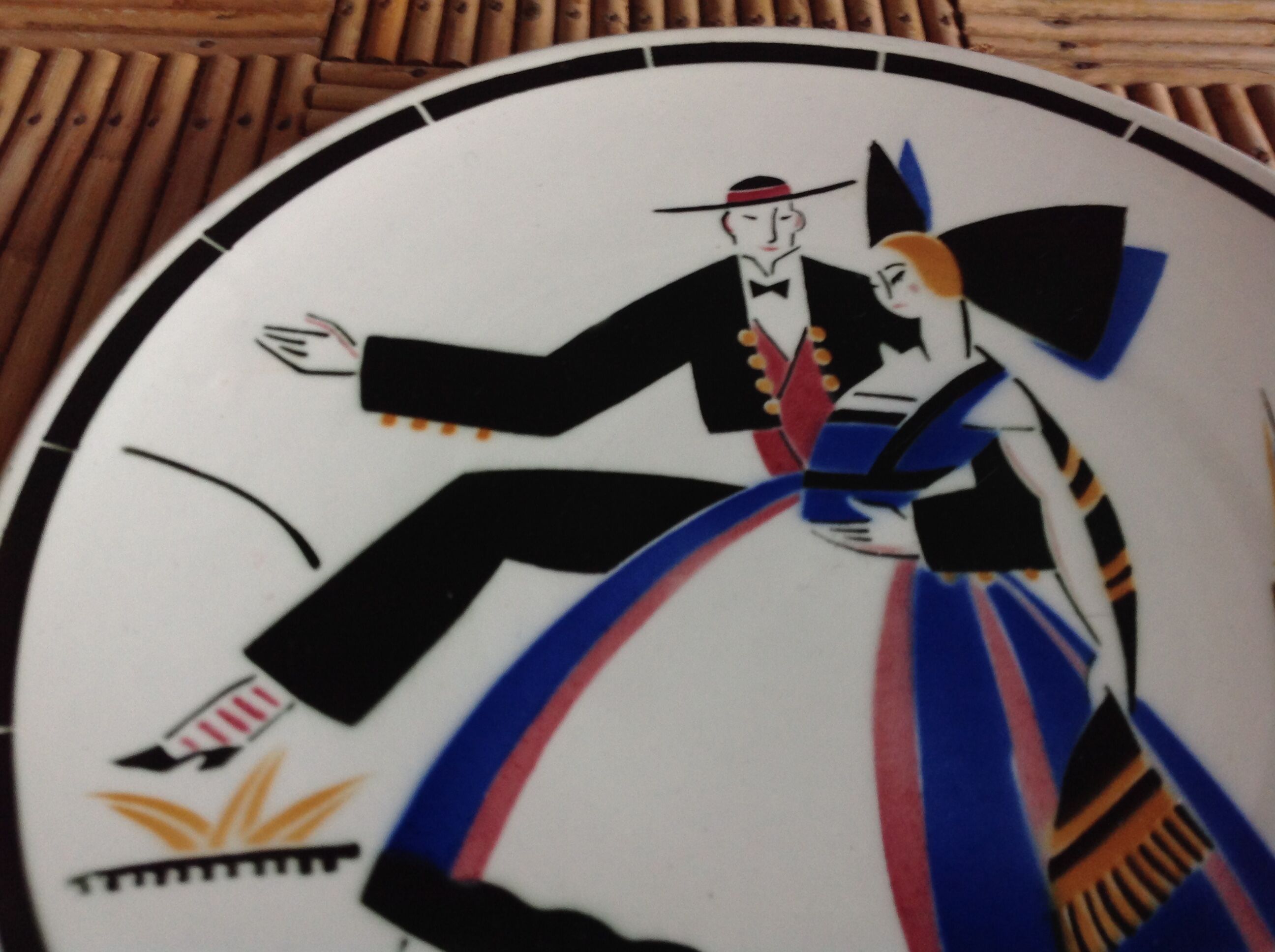 Flat Luneville dancers Alsatians
