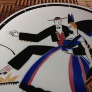 Flat Luneville dancers Alsatians