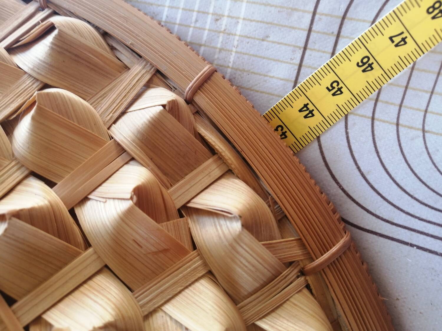 Vintage palm leaf pendant light