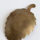 Empty pocket vintage brass sheet