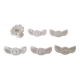Porte couteau blanc en porcelaine
