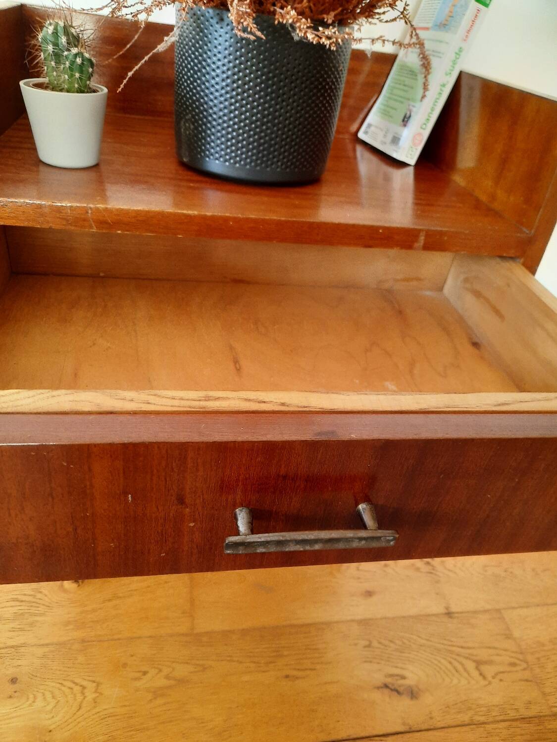 Petit meuble- chevet bois vintage