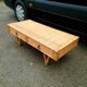 Bamboo rattan coffee table
