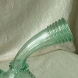 Carafe chevrette en verre soufle