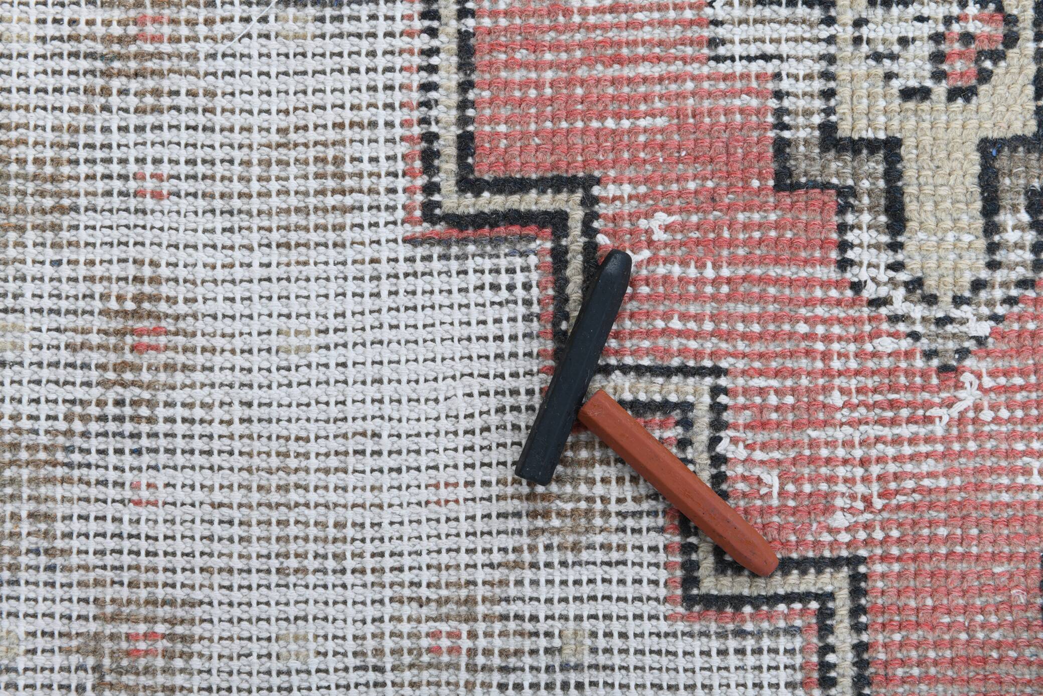 4x9 Shades Of Red & Yellow Handmade Wool Antique Turkish Rug, 129x267Cm