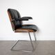 Fauteuil Martin Stoll - Giroflex - cuir noir
