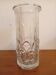 Transparent glass vase, 1970s