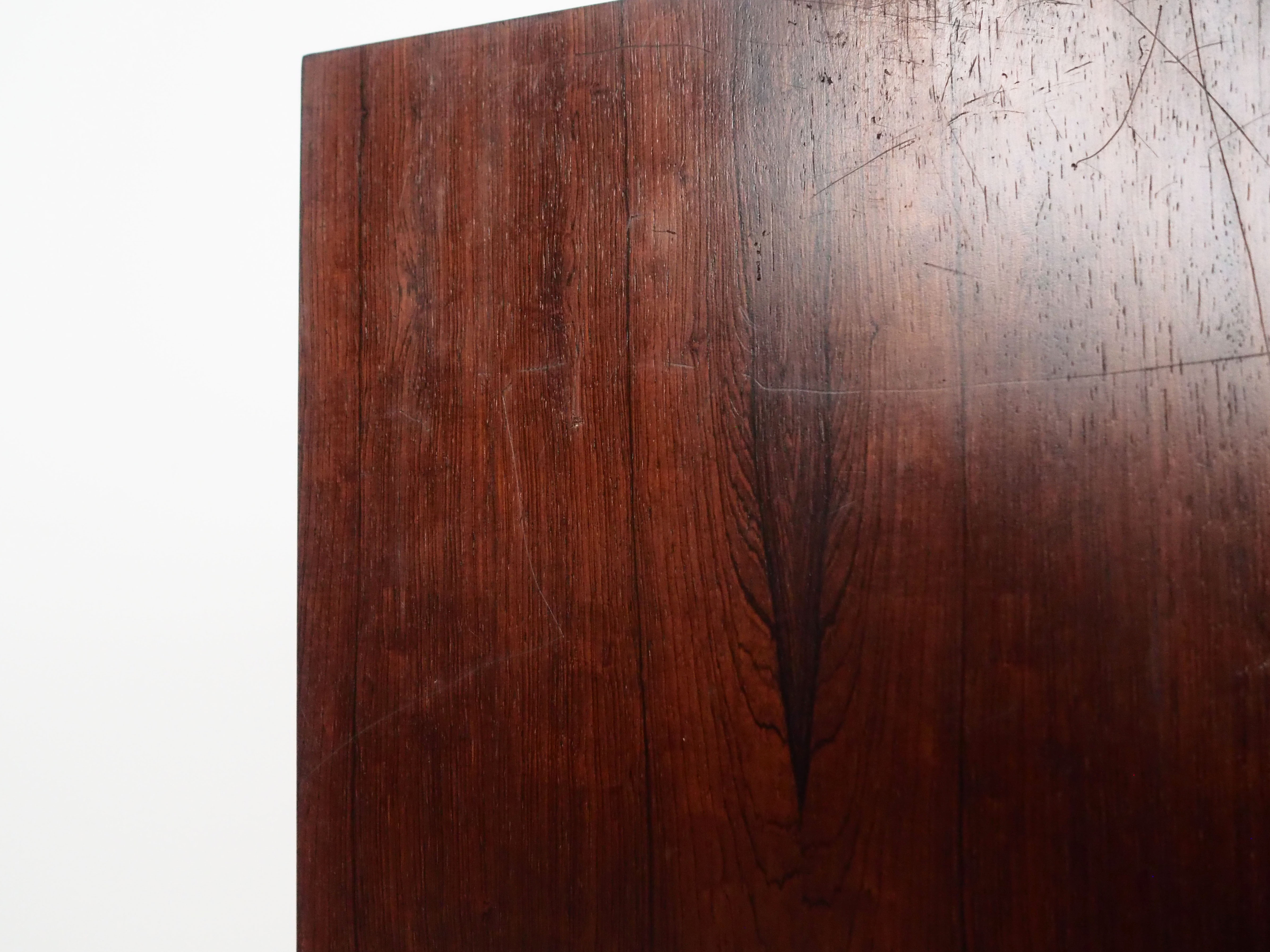 Buffet en palissandre, design danois, années 1970, fabricant Omann Jun