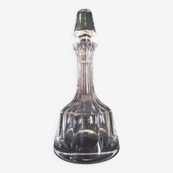 Art Deco cut crystal whiskey decanter