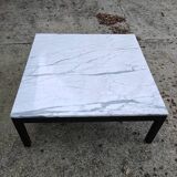 Large Carrara marble coffee table