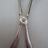 shovel and clamp with antique cakes, silver