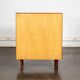 Large English teak chest of drawers