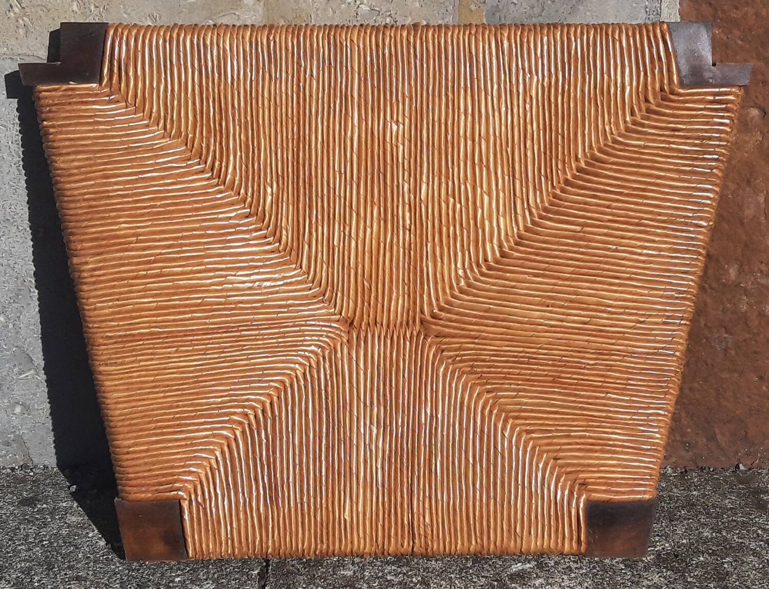 Straw chair (seat and backrest)