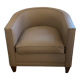Fauteuil modèle Normandie Philippe Hurel taupe