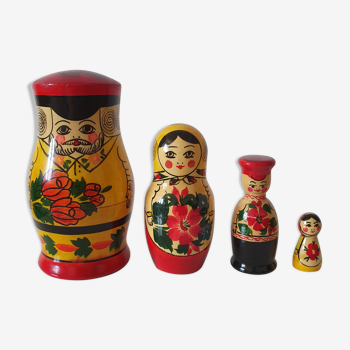 Russian dolls matriochka family