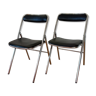 Pair of vintage folding chairs