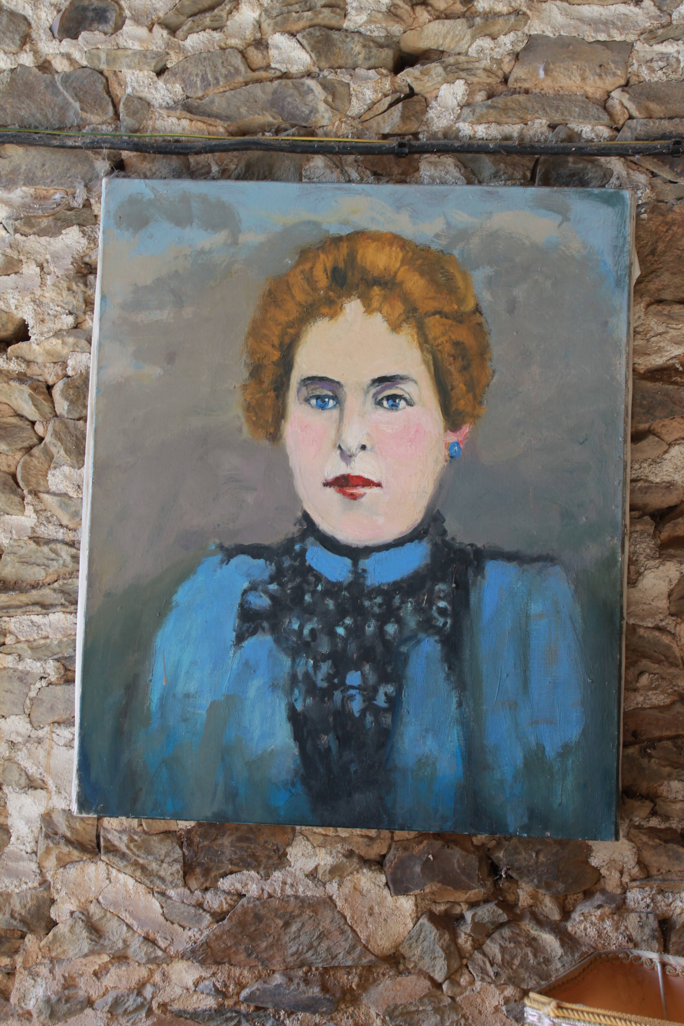 Painting - portrait woman