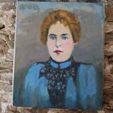 Painting - portrait woman