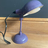 Purple desk lamp