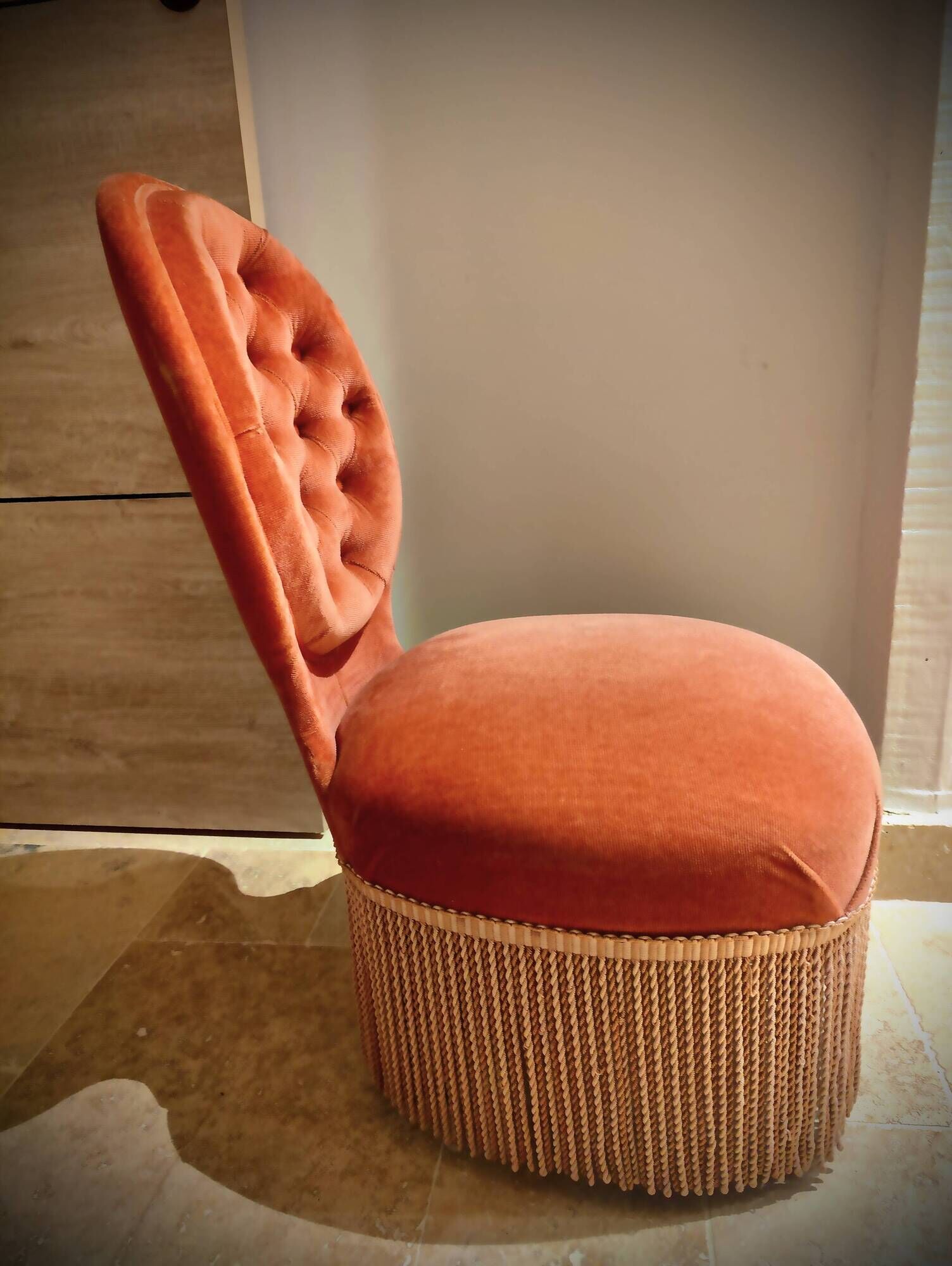 Chauffeuse / chaise enfant vintage