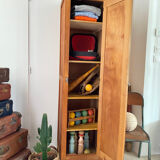 Vintage wood wardrobe