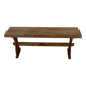 Paire de bancs anciens
