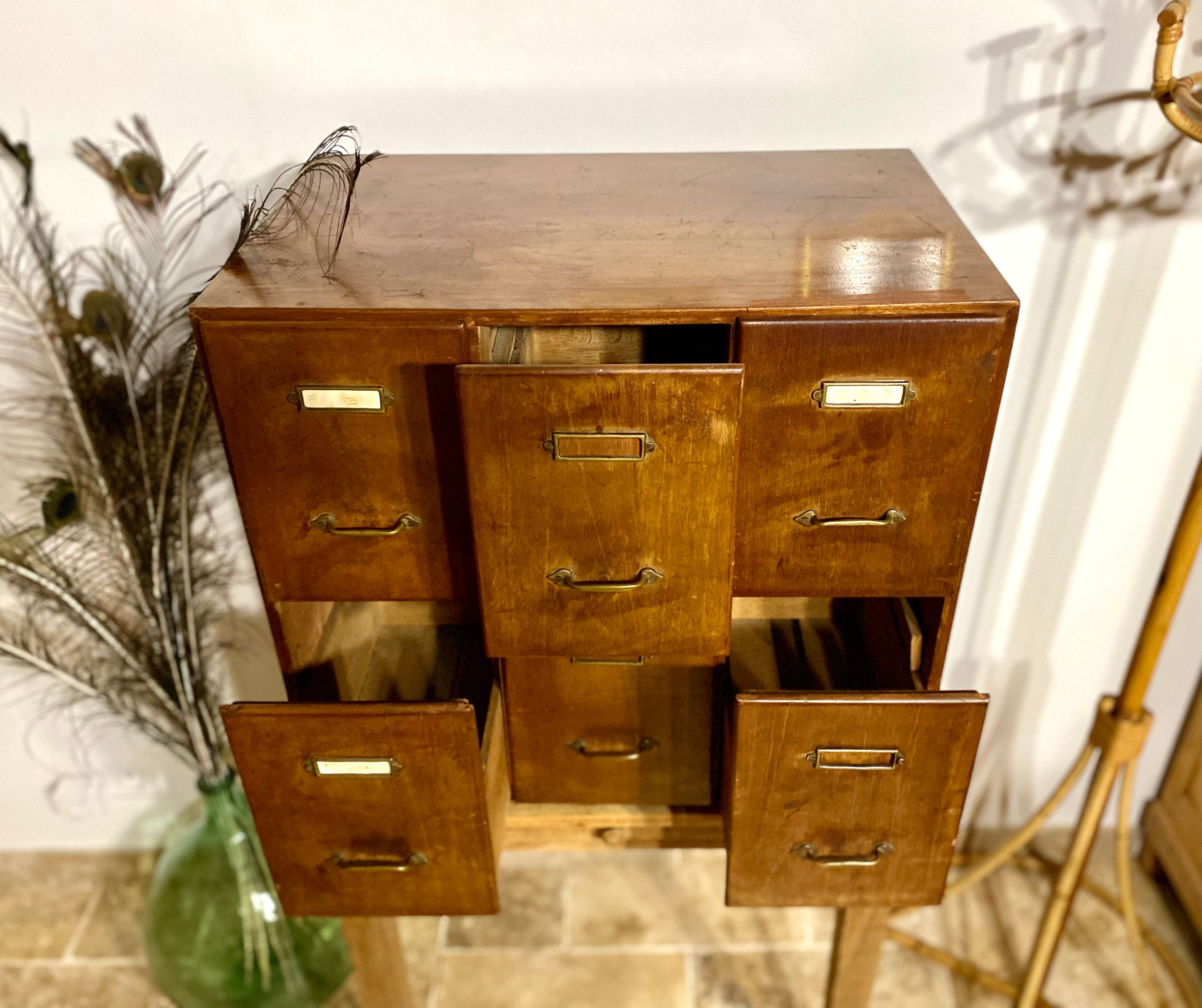 Meuble de métier 6 tiroirs