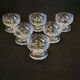 6 St Saint Louis champagne glasses Florian model in cut crystal 539